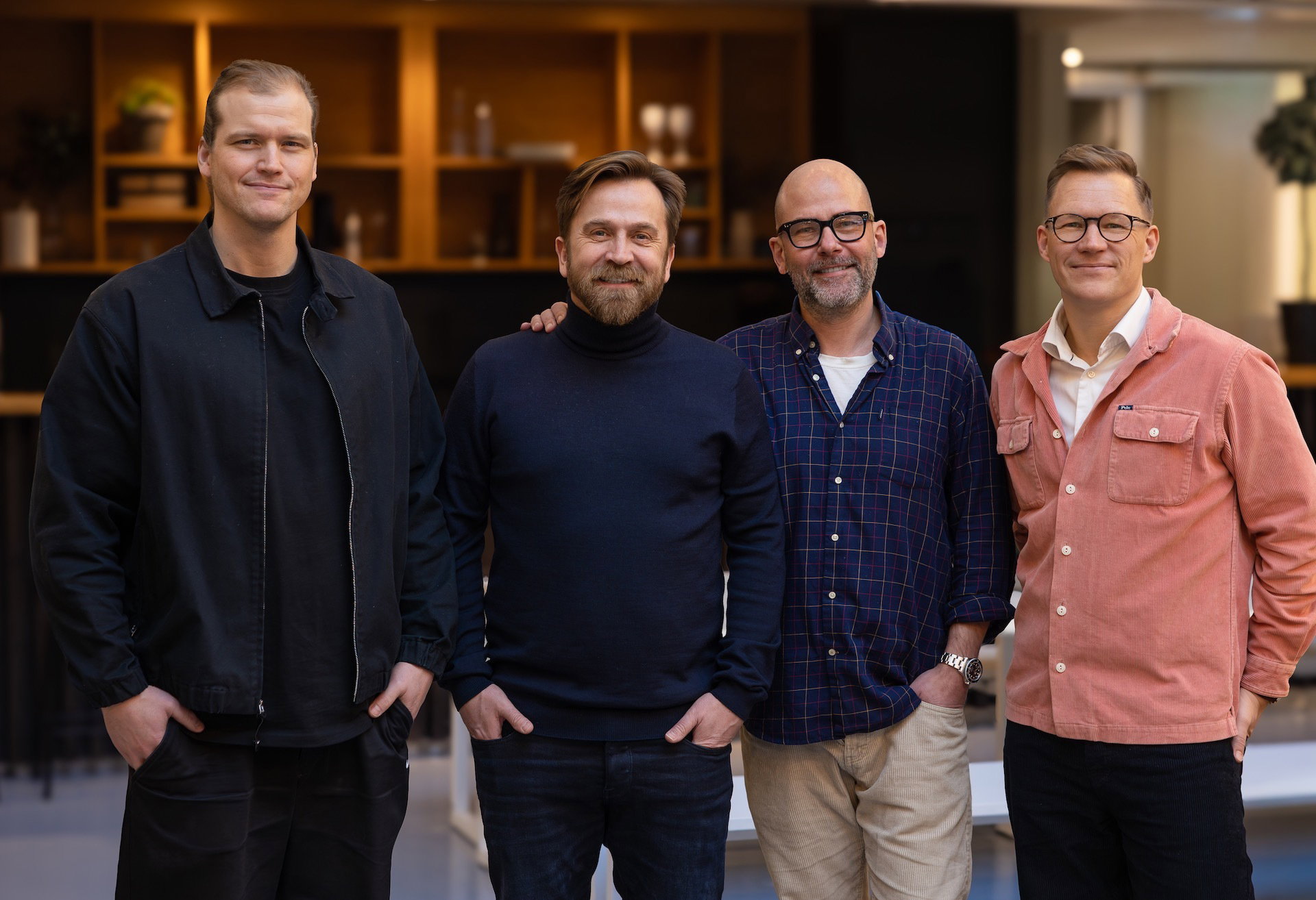 Nicklas Ketil Martin og Lars