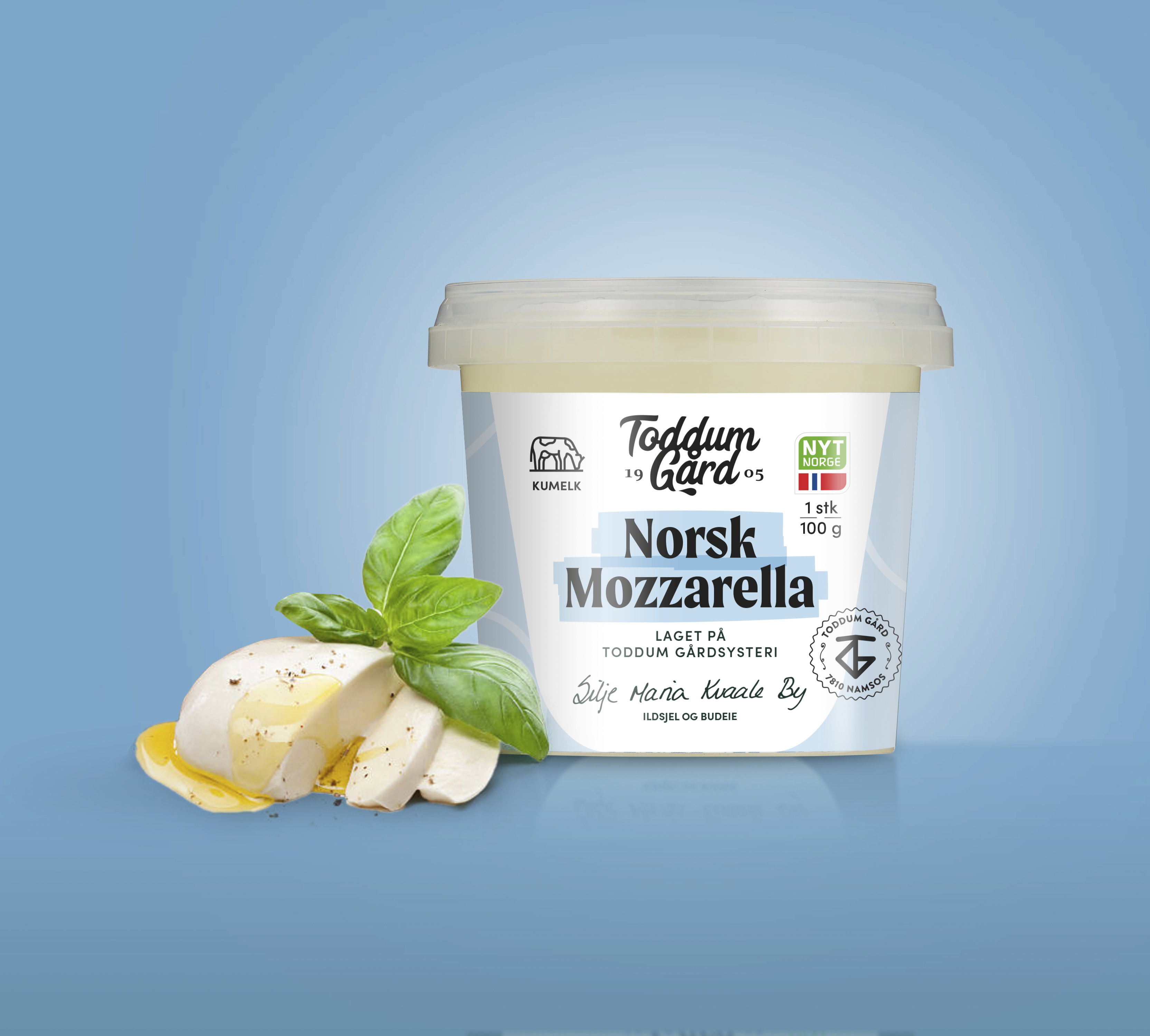 Norsk Mozzarella Toddum Gard