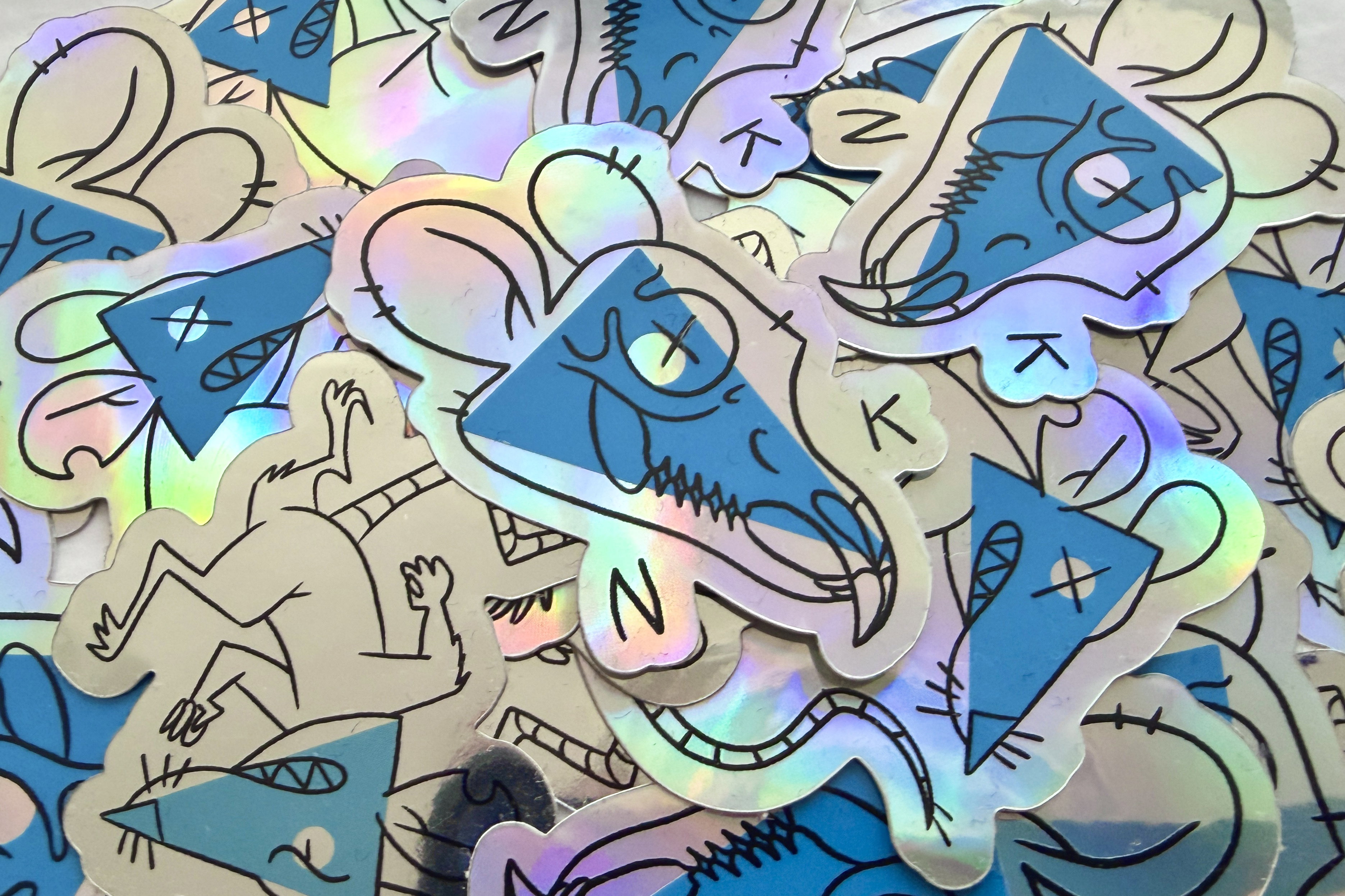 Nx K Sticker