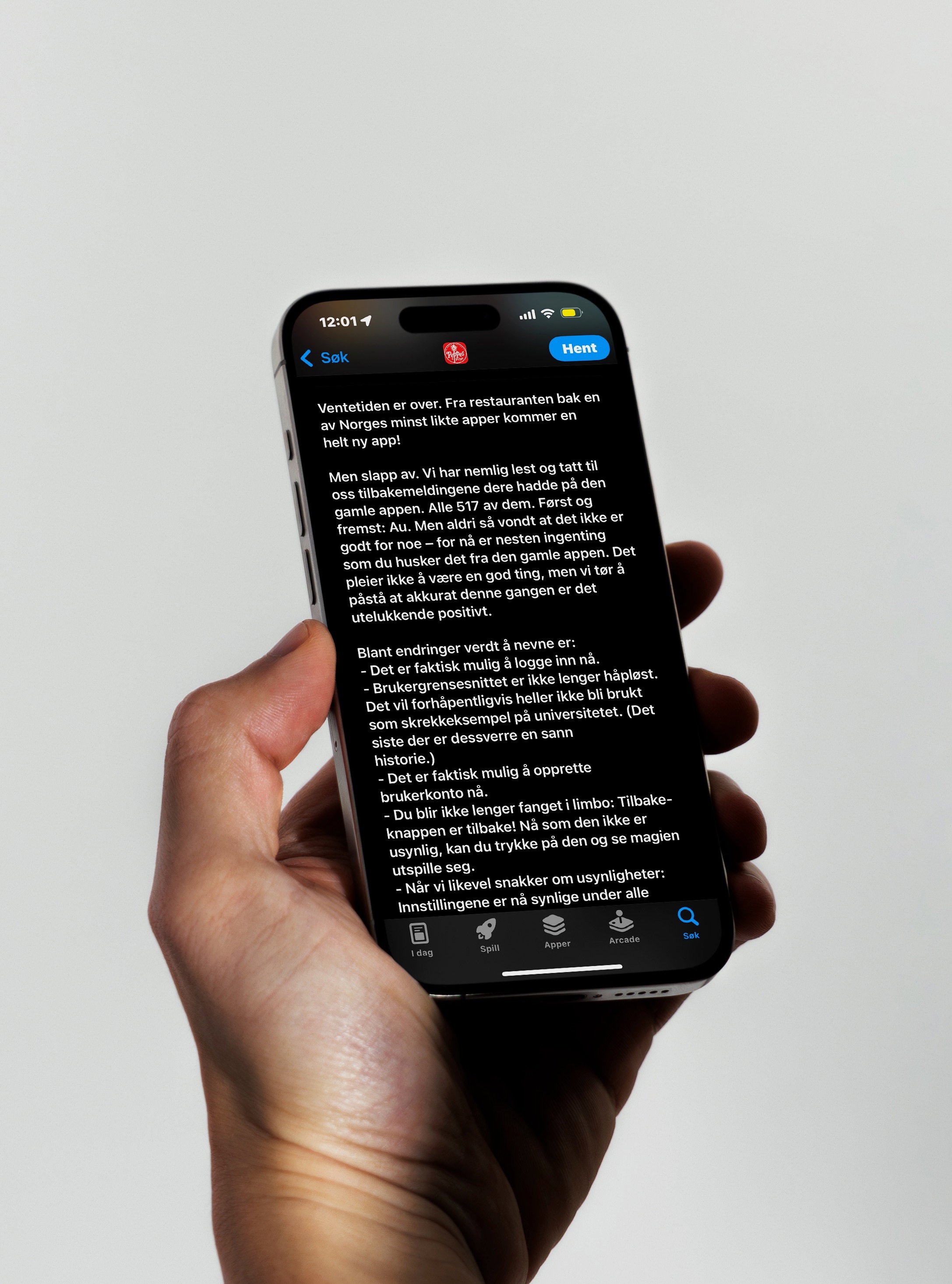 PEPP0070 Fra crap til app Press App Store mockup v1