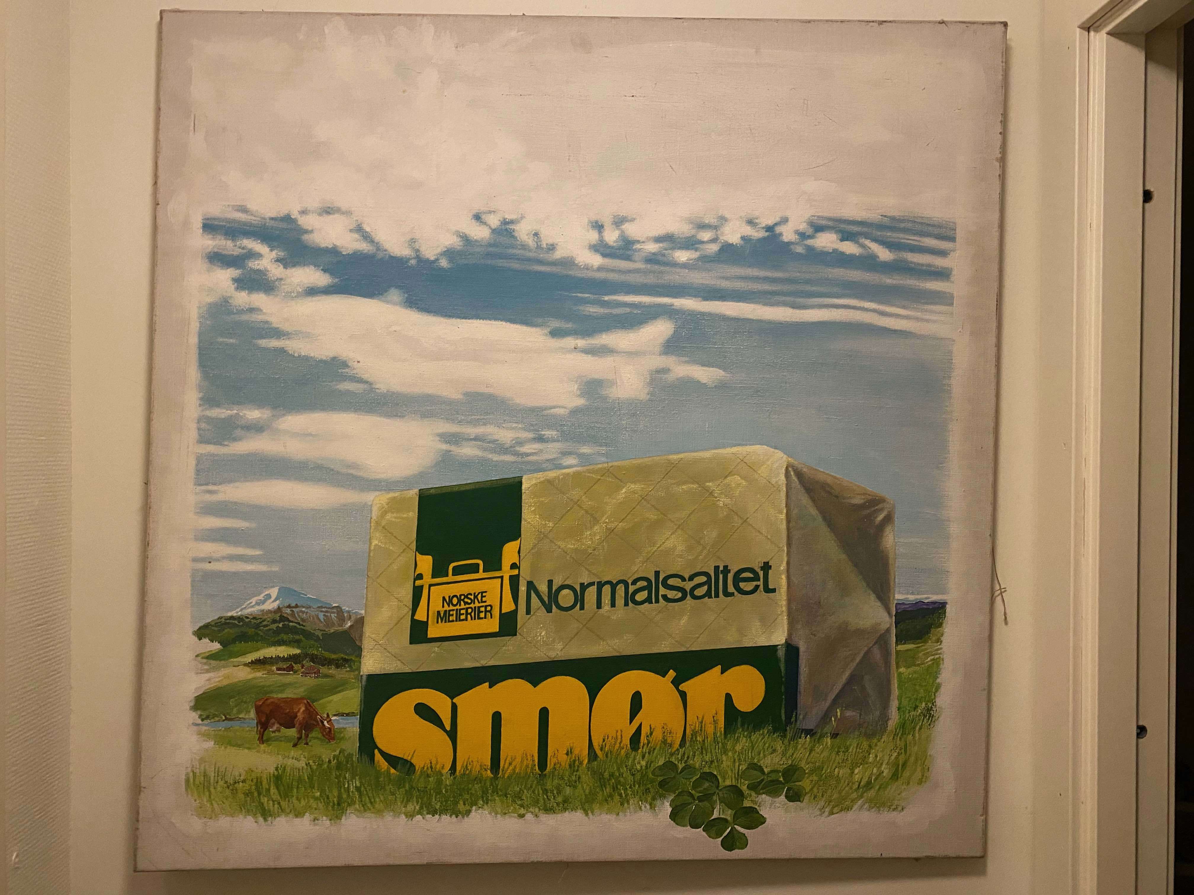 Per Christiansen maler for TINE