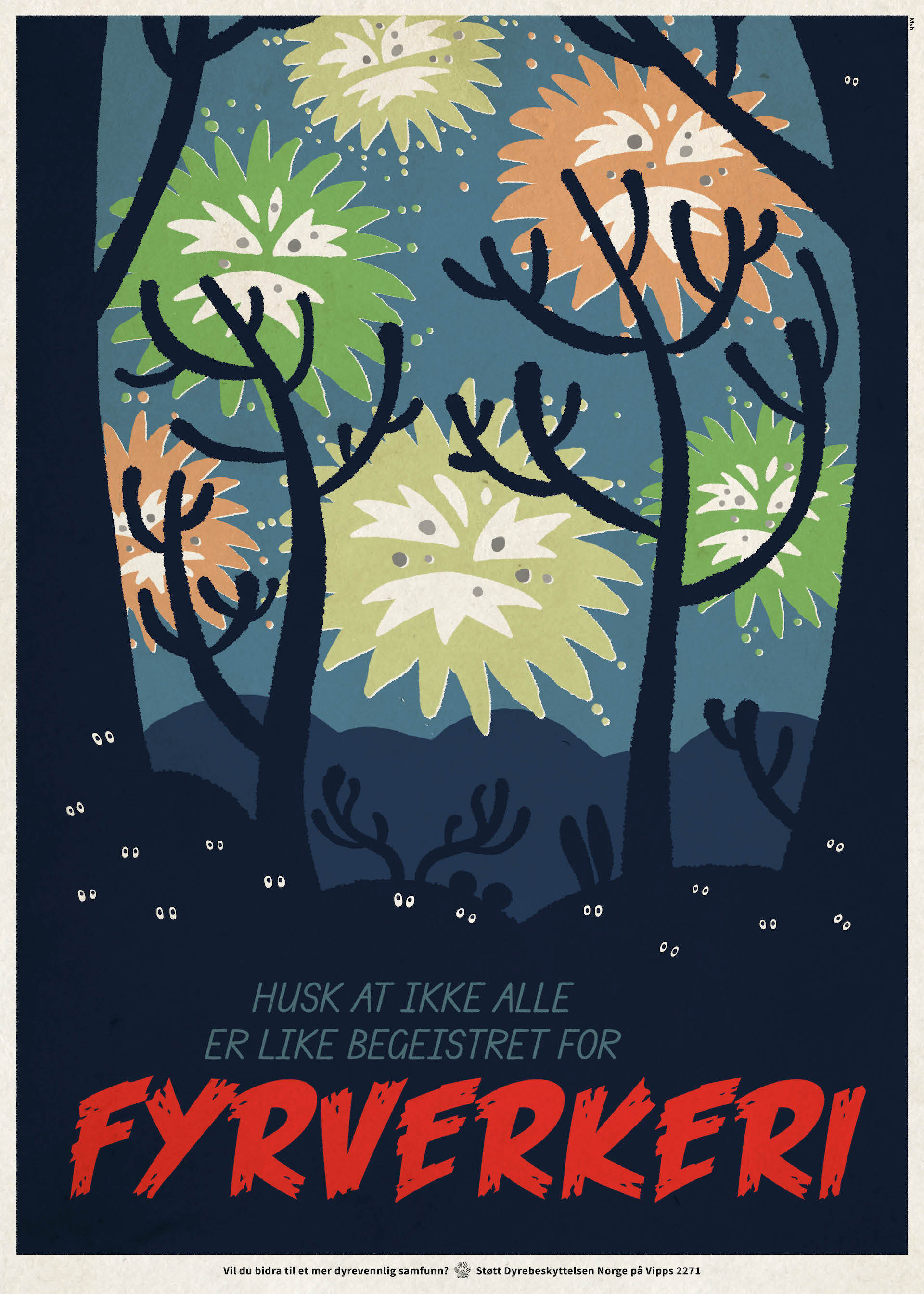 Plakat 50x70 Skog