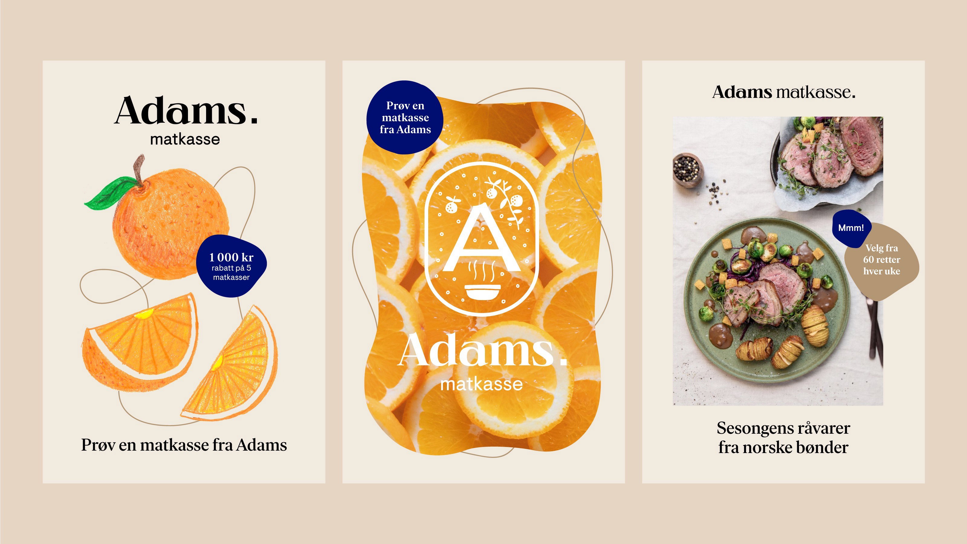 Plakater Adams 2x