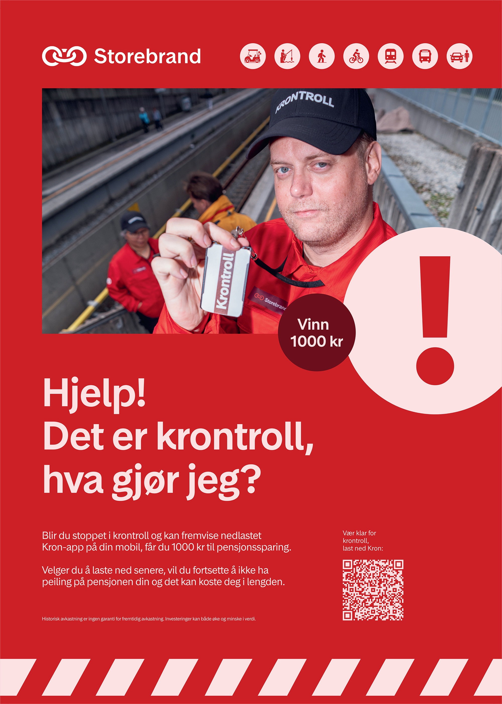 STOREBRAND KRONTROLL UKEPLAKAT 1
