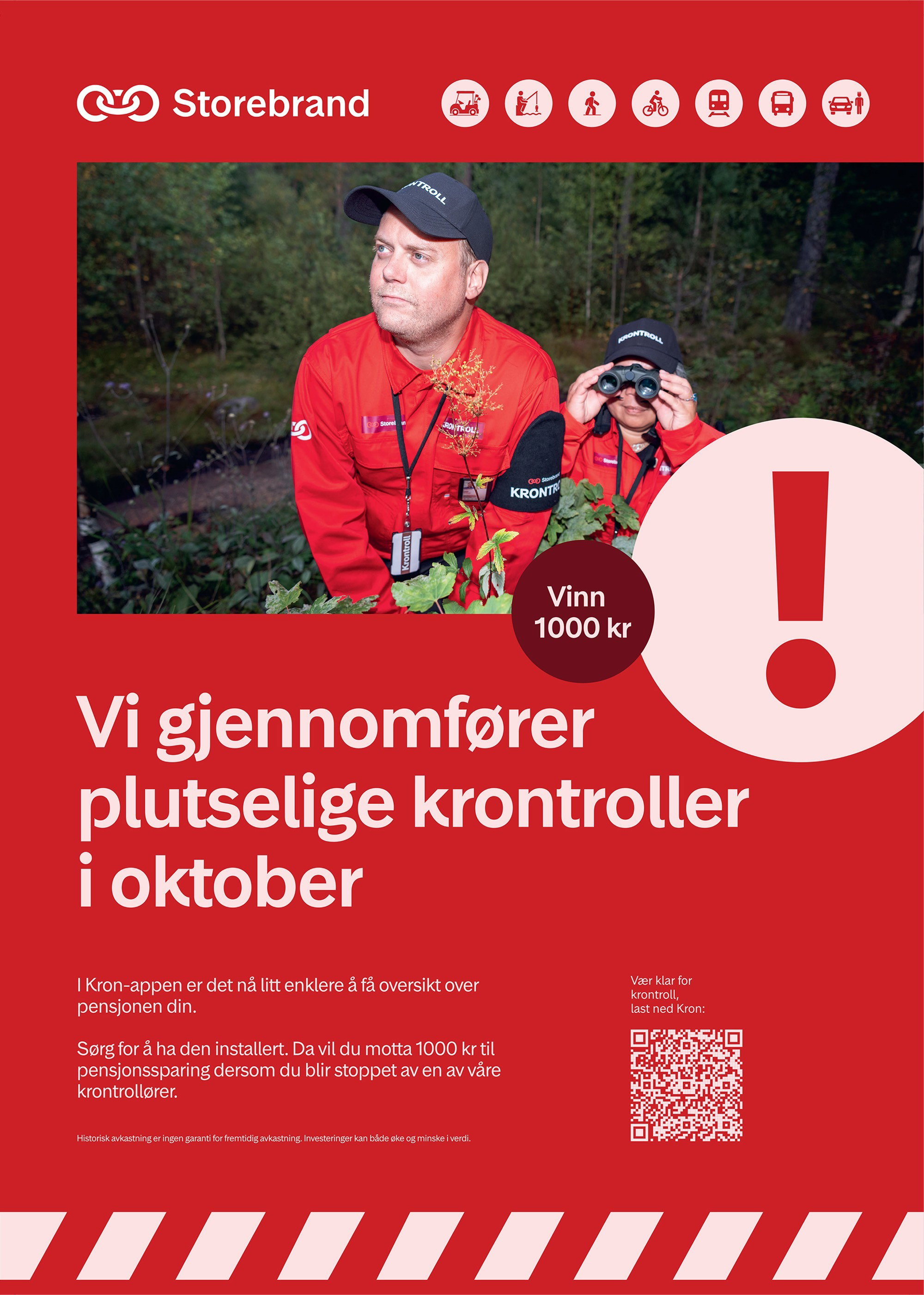 STOREBRAND KRONTROLL UKEPLAKAT 2