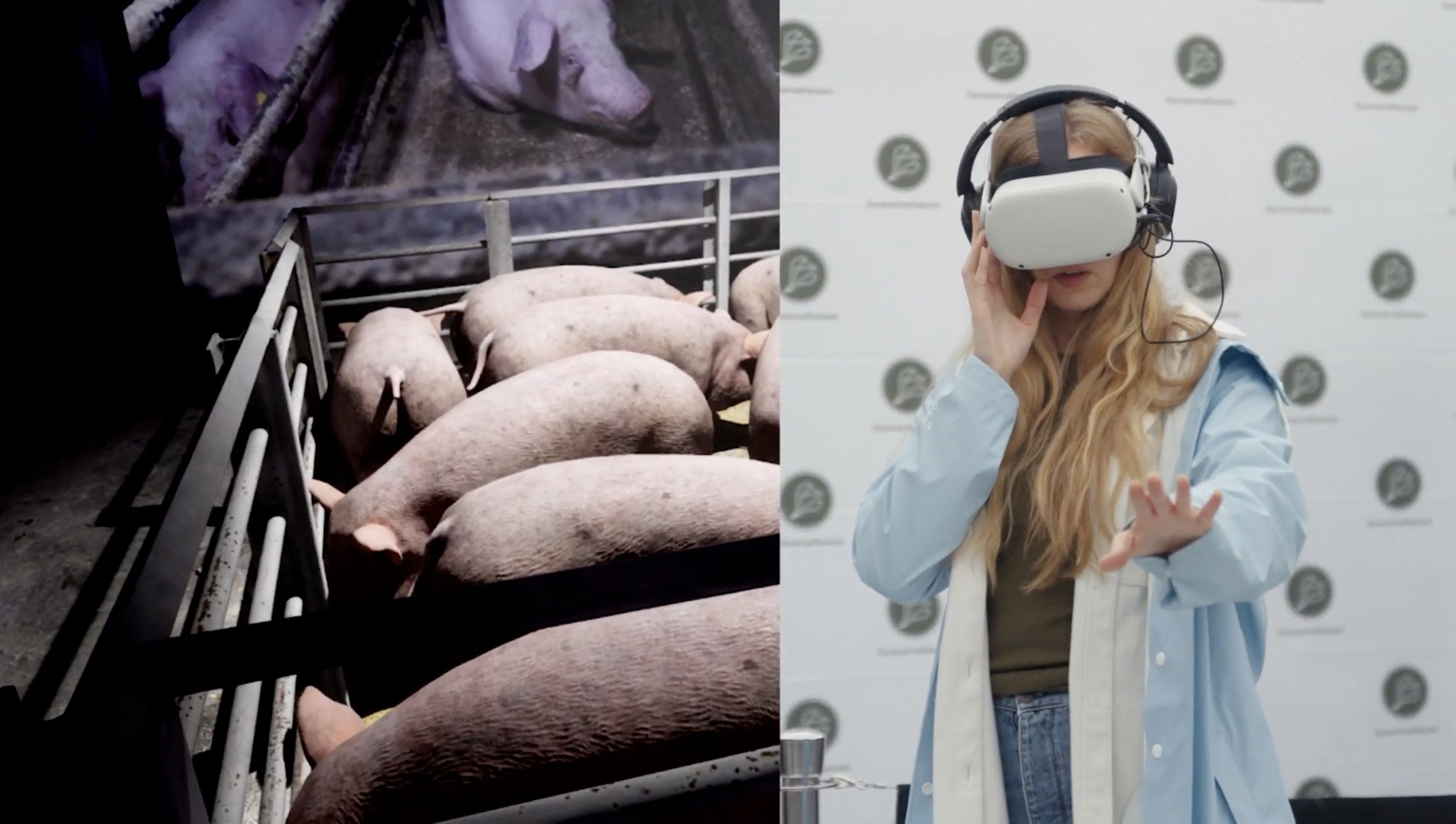 Skjermbilde fra BTS film om VR kampanje Foto Vegard Jonsson