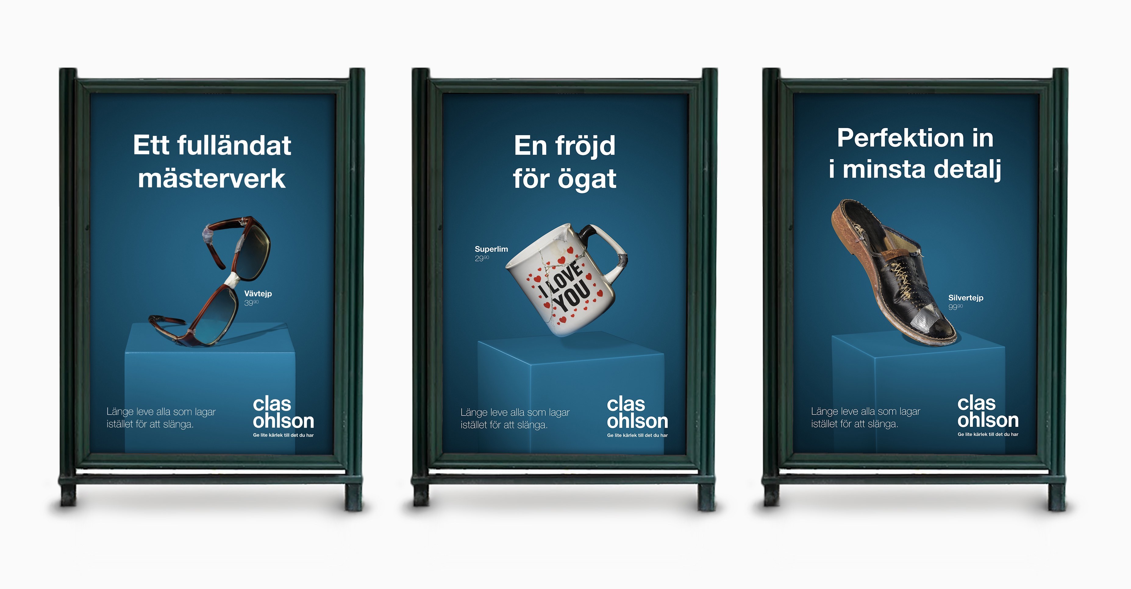 Stillbildskampanj CO Älskade Trotjänare