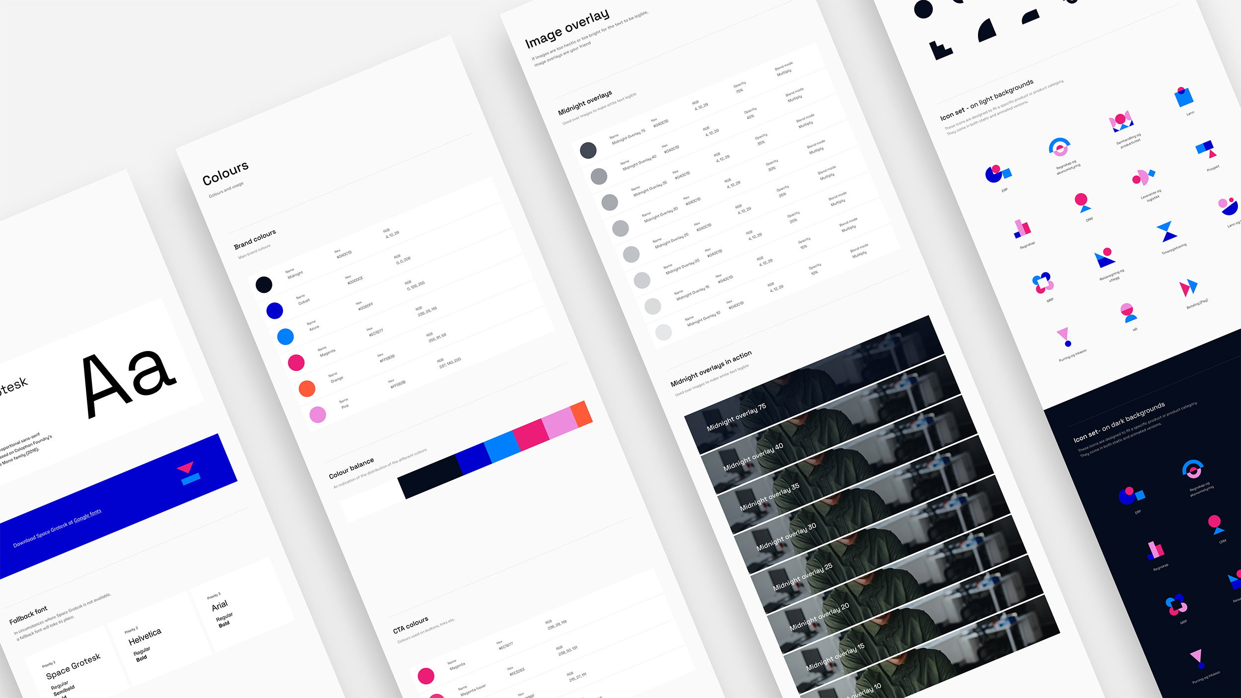 Styles and components visual Web