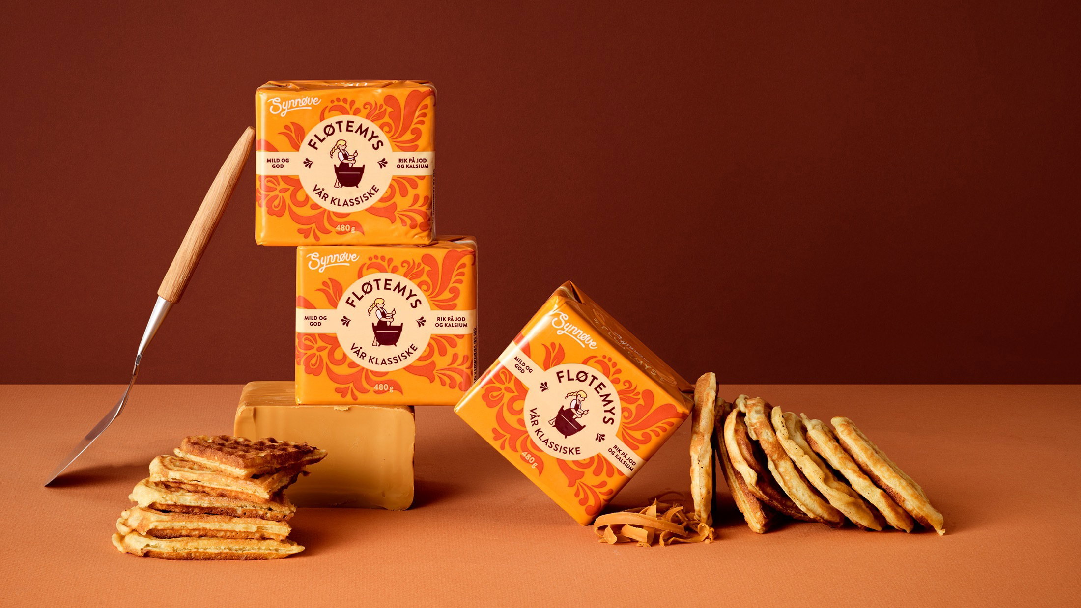Synnove brunost packaging design 7
