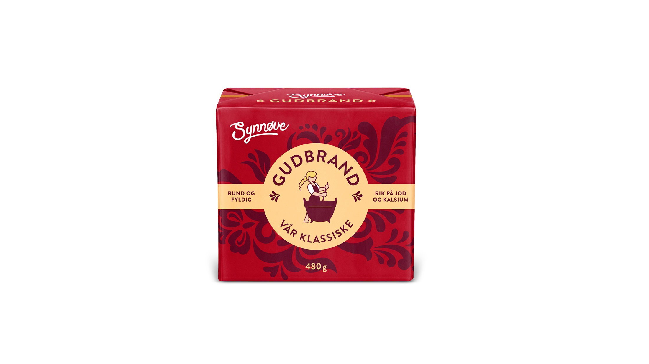 Synnove brunost packaging design after