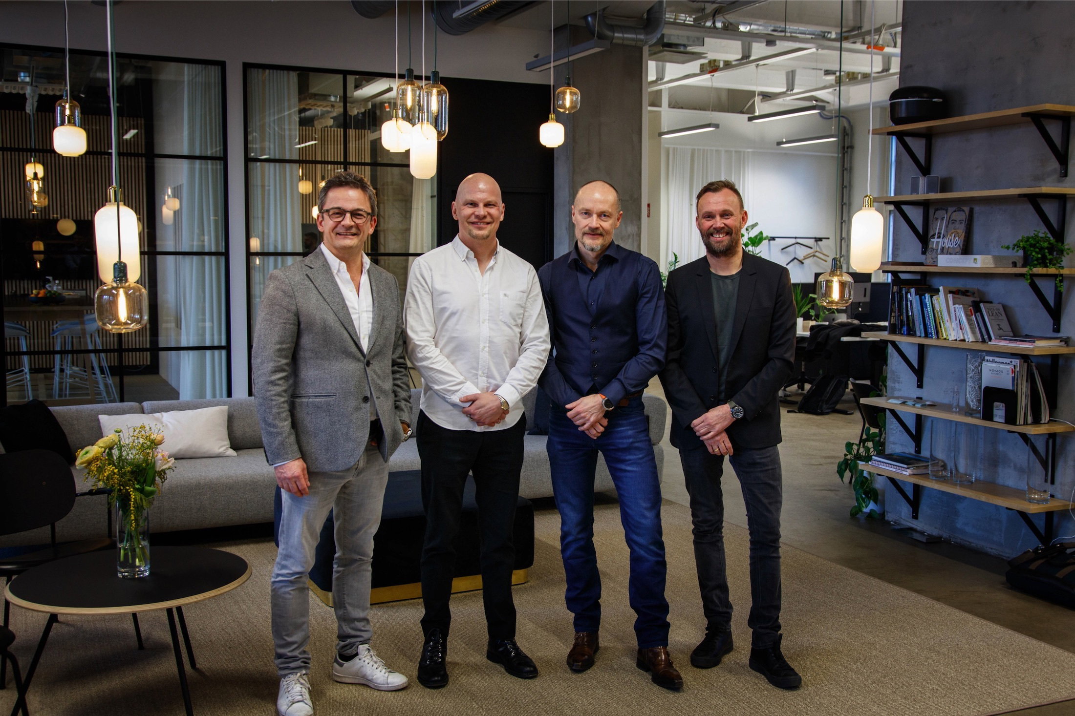 Thomas Høgebøl Executive Chairman No A Miska Rajasuo CEO Bob the Robot Tom Jacobsson CEO DKA and Mikael Jørgensen Group CEO No A