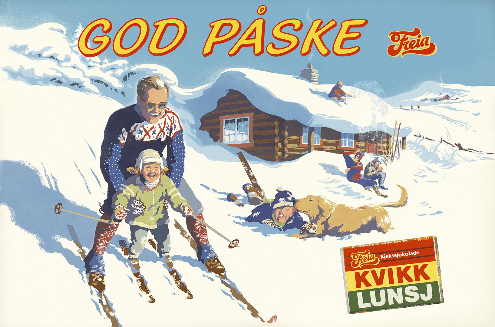 Trond Bredesen Freia Plakat