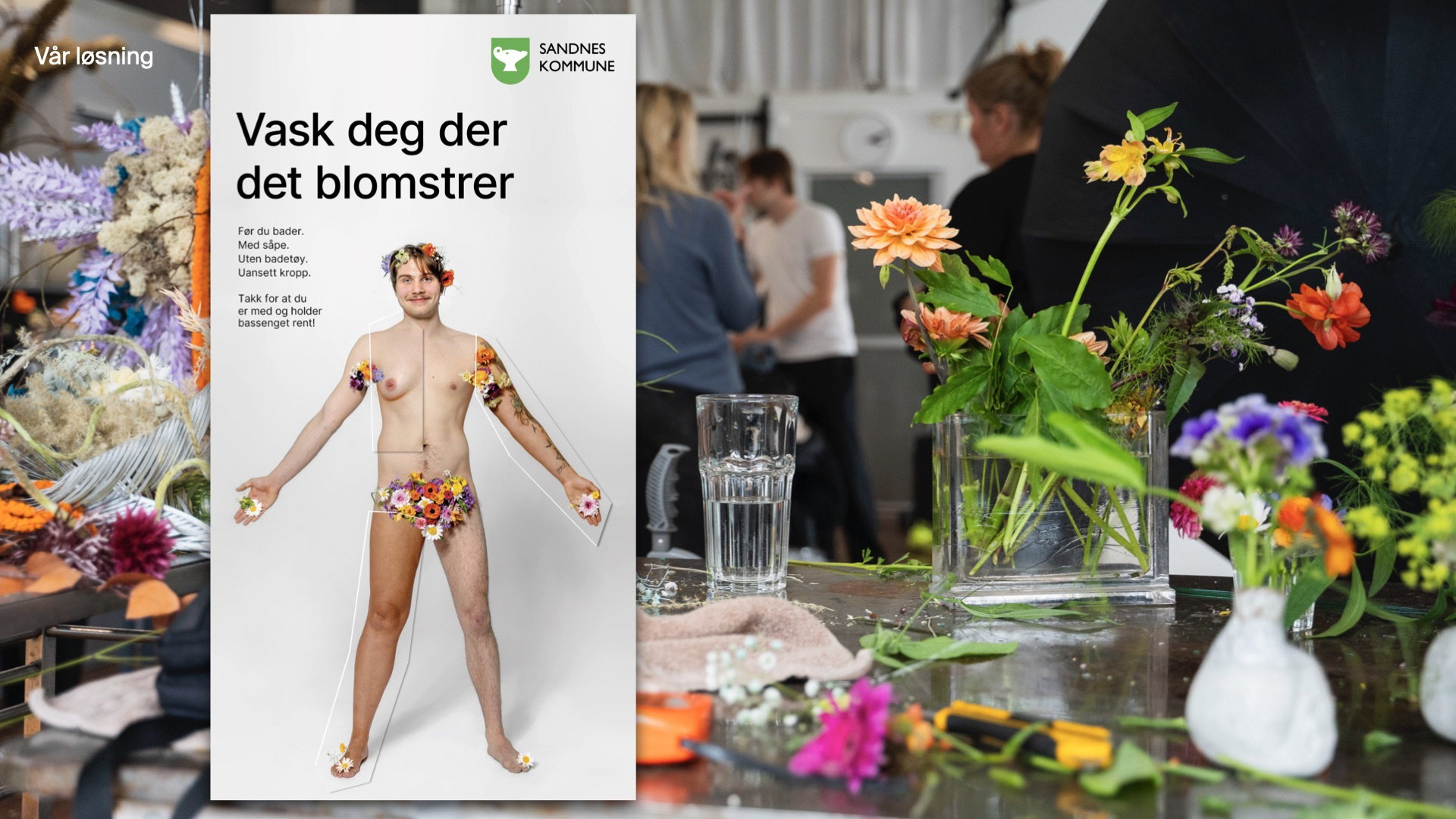 Vask deg der det blomstrer KF 010