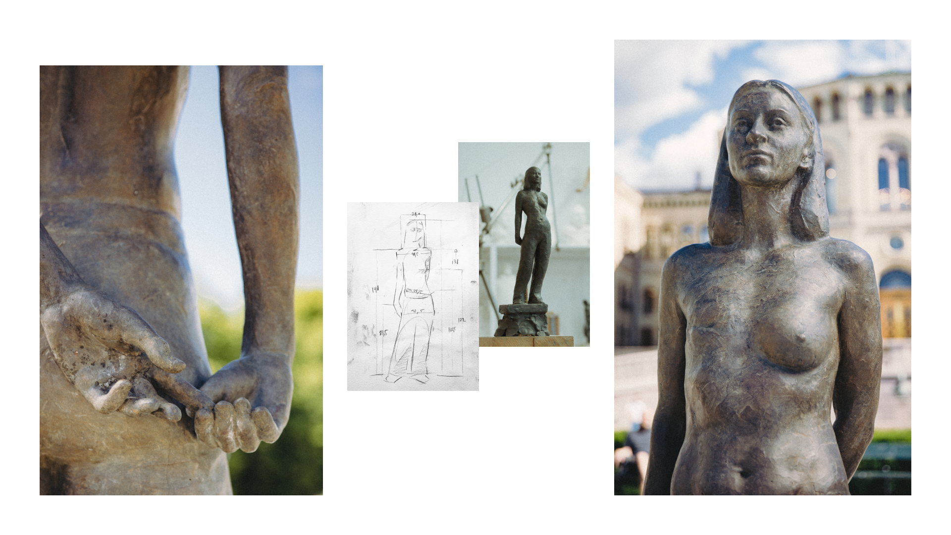 Cecilie kf statuen 2