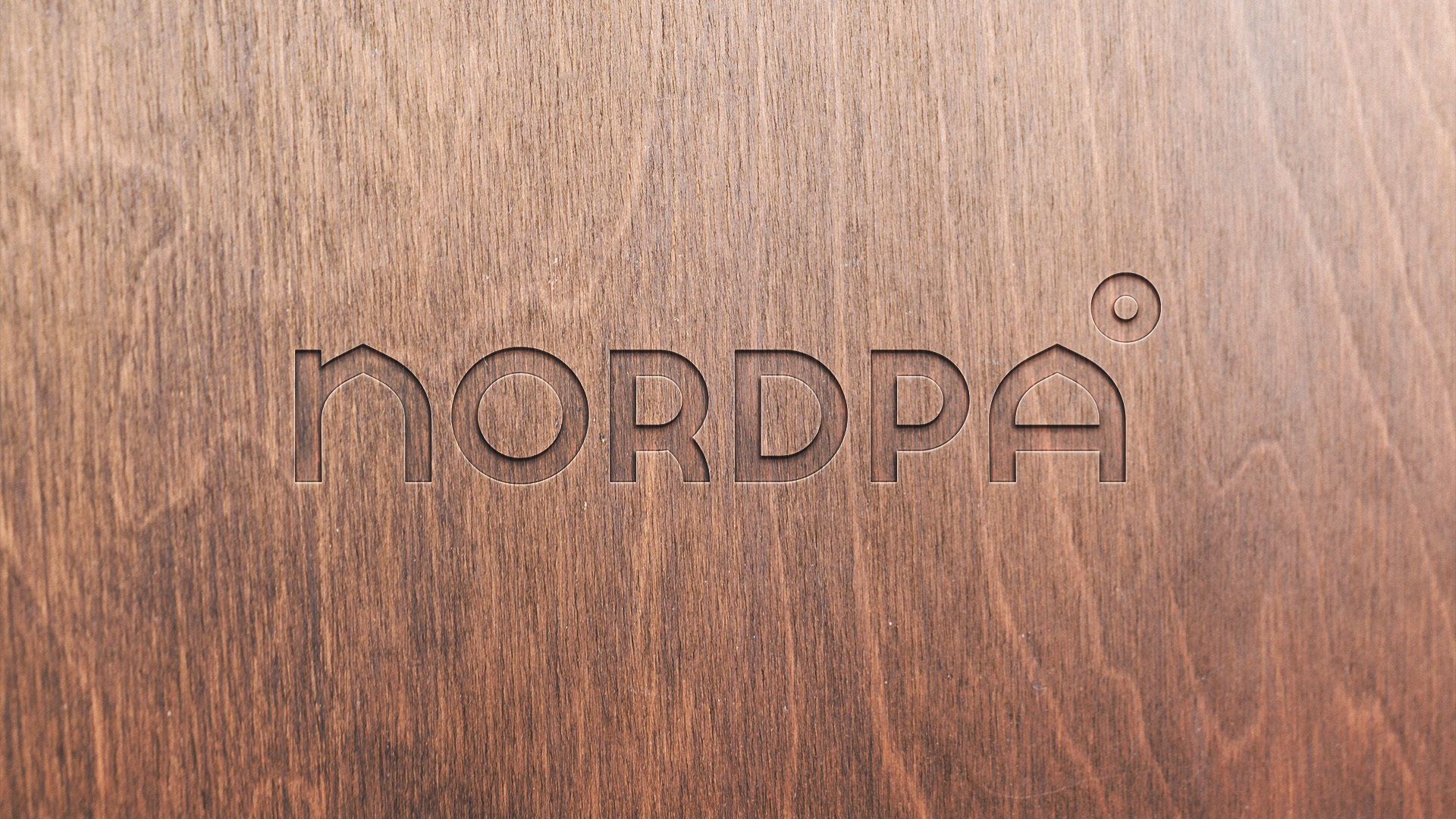 Nordpå logo trefjel