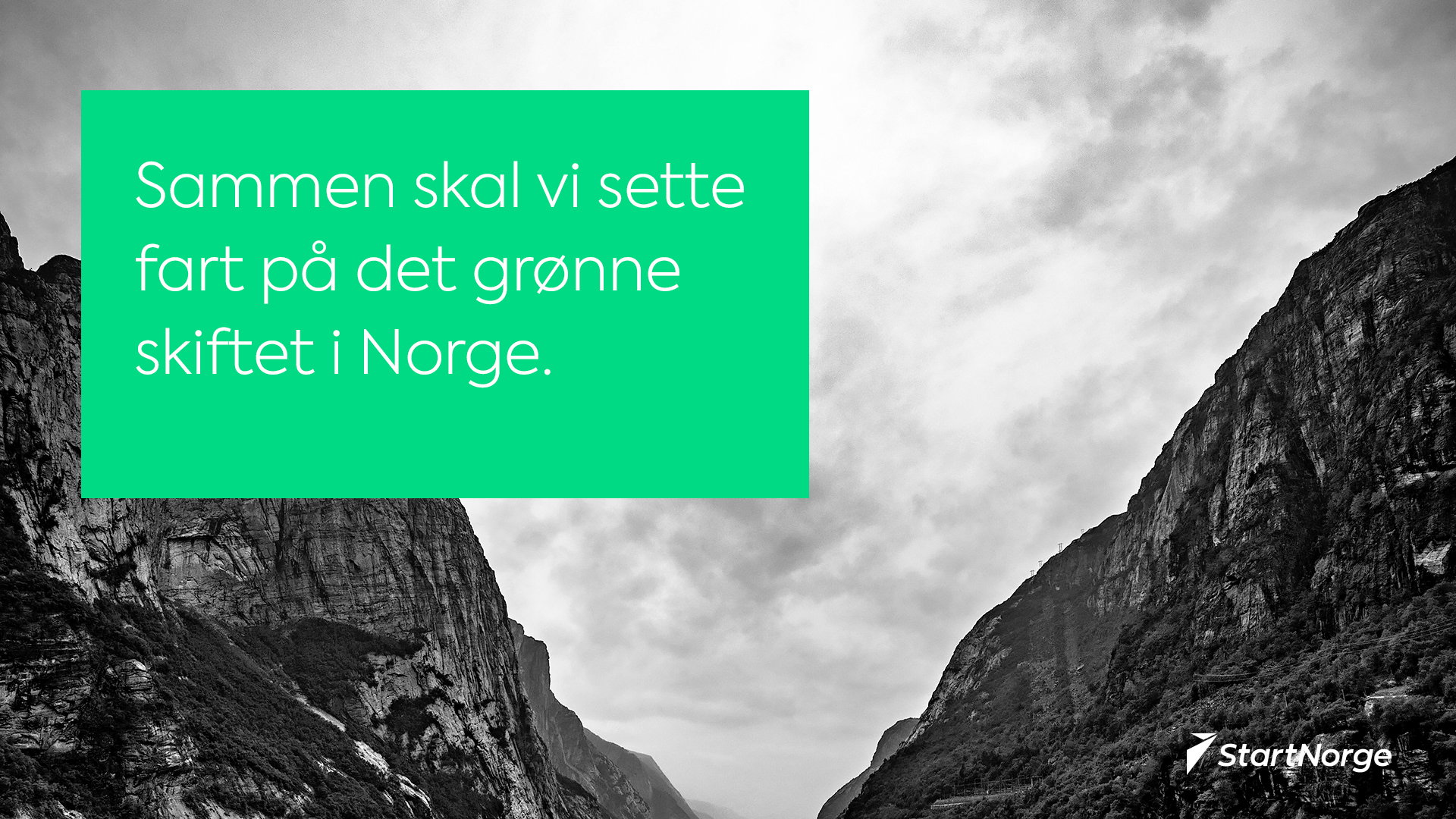 Startnorge grønne skiftet
