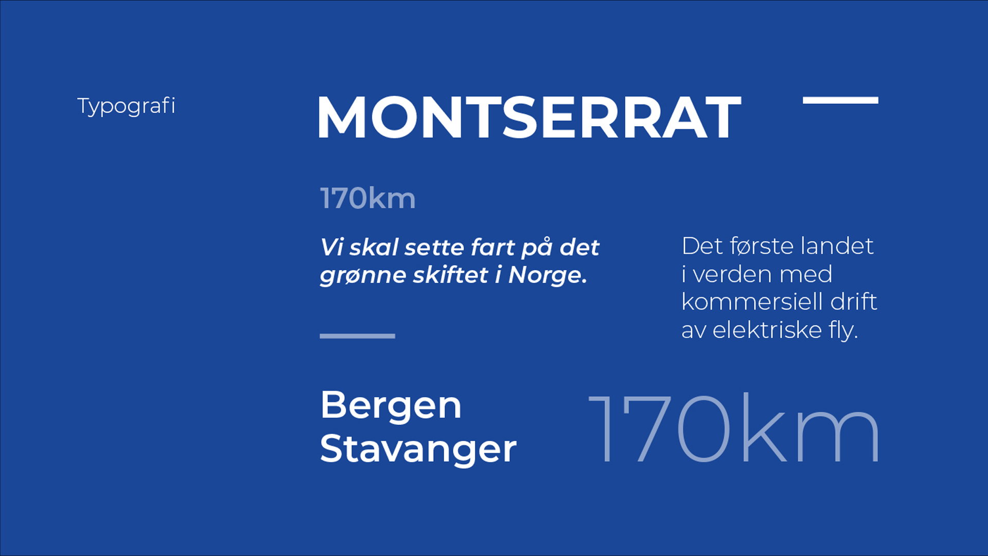 Startnorge typografi