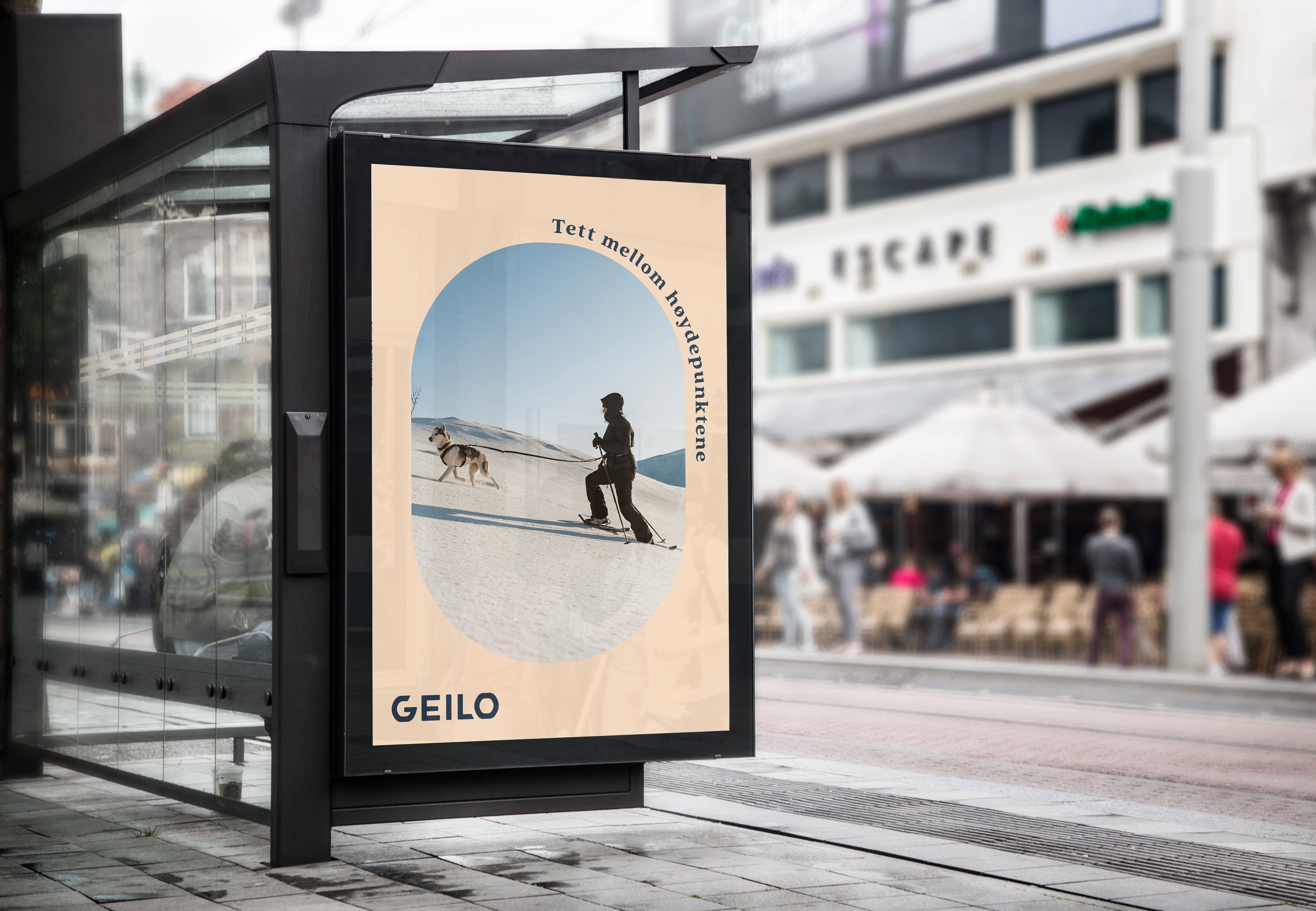 Visit geilo busstop mockup 3