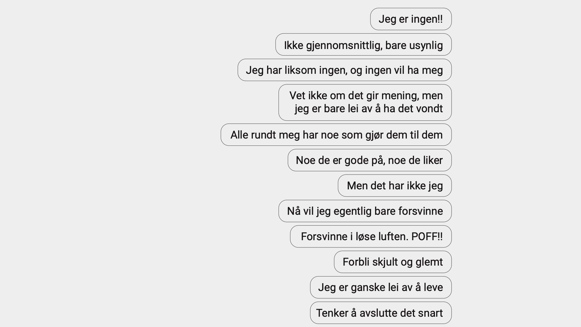 MHU Jeg Er Ingen Annonse Bokmål M55x